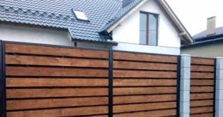Купить распашные ворота деревянные Ртищево, цена от 2800 руб.