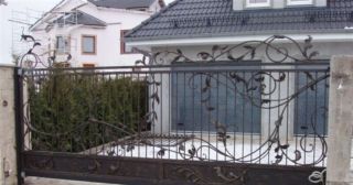 Купить откатные ворота кованые Ртищево, цена от 2853 руб.